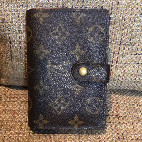 LOUIS VUITTON Monogram Porte Monnaie Viennois Bifold KissLock Wallet Authentic - Picture 17 of 17